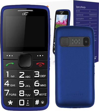 Telefoni fiks Ltc për të moshuar, me taste të mëdha, me buton SOS, me zë të lartë
