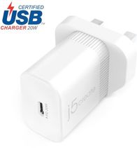 Karikues muri USB C J5create JUP1420 FN, 20W PD, 1 port, i bardhë