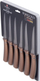 Set thikash bifteku Berlinger Haus Rosegold Metallic Line BH-2811, 6 copë, çelik inox, rozë e artë