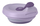 Enë ushqimi për foshnje b.box Fill + Feed Bowl, silikoni, me kapak kundër rrjedhjes, rozë peony