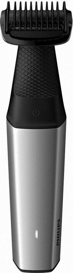 Trimmer trupi Philips Bodygroom Series 5000 BG5021/15, i papërshkueshëm nga uji, për trup, i zi dhe argjendtë