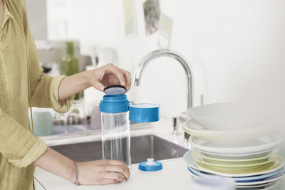 Filtrues uji Brita fill & go Vital, i kaltër 600ml