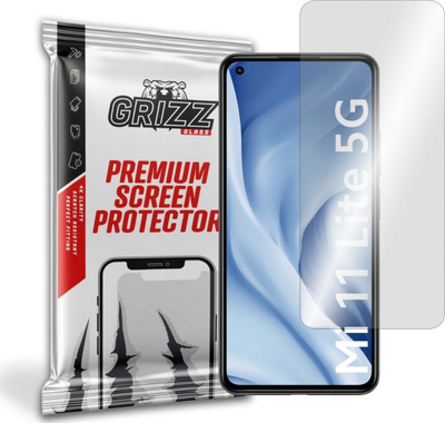 Xham mbrojtës GrizzGlass Hybrid për Xiaomi 11 Lite 5G NE, transparent
