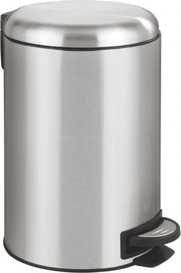 Kosh plerash Wenko Leman, 12L, çelik inox, ngjyrë argjendi