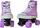 Ролери на четири тркала Roces Chuck Classic Roller 550030, тркала 54 mm PVC, лежишта ABEC 1, виолетови