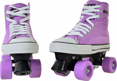 Ролери на четири тркала Roces Chuck Classic Roller 550030, тркала 54 mm PVC, лежишта ABEC 1, виолетови