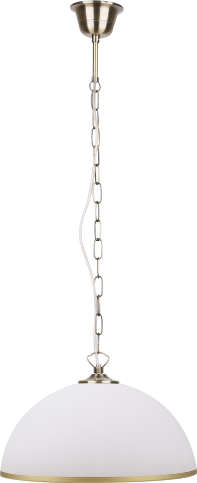 Lampë varëse Sugar, 1x60W, E27, e bardhë patinë
