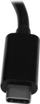 Adapter USB C me hub StarTech, Ethernet Gigabit, 3 porta USB 3.0, Power Delivery, i zi