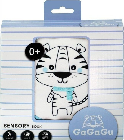 Libër sensor TM Toys Sensory Book Rustle, me tekstura 3D, lodër për kalamaj për me mësu