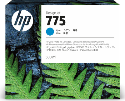 Patron boje HP 775, 500 ml, Cyan, 1XB17A