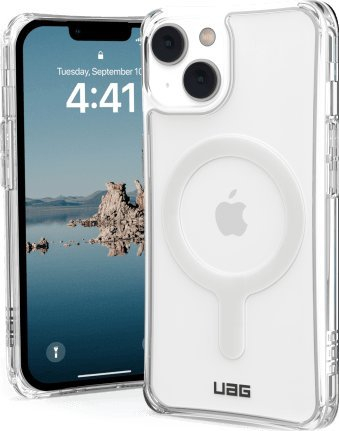 Maskë mbrojtëse UAG Plyo për iPhone 14 Plus, MagSafe, plastikë e tejdukshme