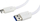 Gembird USB-A kabllo USB - 1 m e bardhë (CCP-USB3-AMCM-1M-W)