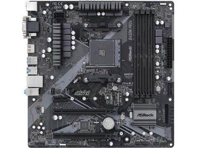 Plakë amë ASRock B450M Pro4 R2.0, AMD B450, Socket AM4, Micro ATX