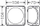 Kuti derivacioni Hensel KF 0400 H, 104 x 104 x 70mm, IP66/67, gri