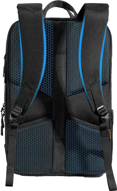 Çantë shpine për laptop Tomtoc Navigator H71, 15.6", me xhepa me zinxhir, e zezë