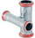 Tub kryq Geberit 90o (21505), DN15/12, i hirtë