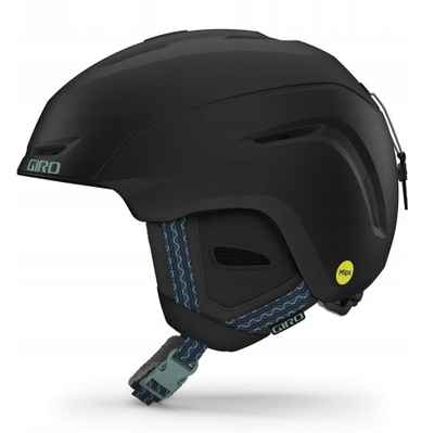 Helmetë bore Giro Avera për goca, masa M 55.5-59cm, e zezë matte