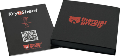 Термичка подлога Thermal Grizzly KryoSheet, 68 x 51 x 0.2 mm, сива