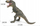 Lodër dinosauri Teka Tyrannosaurus Rex, 51cm, me zë, jeshile
