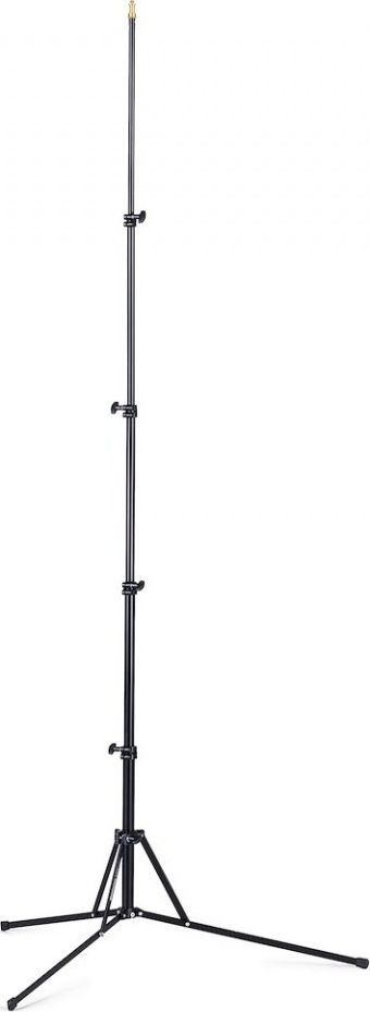 Stativ fotografik Manfrotto Nano, alumin, 190 cm, ngjyrë e zezë