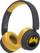 Kufje wireless për kalamoj OTL Technologies DC0984 Batman Gotham City, Bluetooth, me kufizim volumi, gri me të verdhë