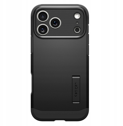 Mbrojtëse telefoni Spigen Tough Armor T MagSafe për iPhone 17 Pro Max, e zezë