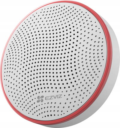 Sirenë e jashtme wireless Ezviz T9c për sistemin A3, 90 105 dB, e bardhë