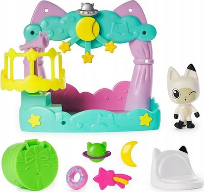 Set lodrash Gabby’s Dollhouse Balcony Pack Assortment, figurë me aksesorë, me ngjyra nga të gjitha