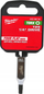 Bit Torx Milwaukee 4932480796 T25, drive 1/4", metalik