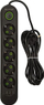 Paraloidhje rryme Blow PS-530, 5 priza, 3x USB, 3m, e zezë