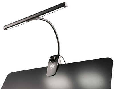 Dritë për pult muzike Konig &amp; Meyer 12295, 12 LED, me dimmer, e zezë