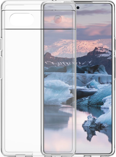 Kapak telefoni Dbramante1928 Greenland për Google Pixel 6a, 6.1", plastikë e riciklum, transparent