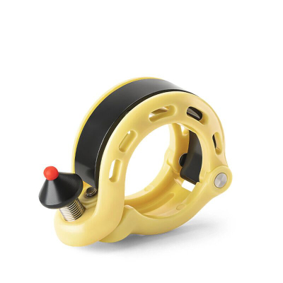 Kambanë për biçikletë ROCKBROS LD-Q1, 100 dB, për timon 22.2-31.8 mm, e verdhë