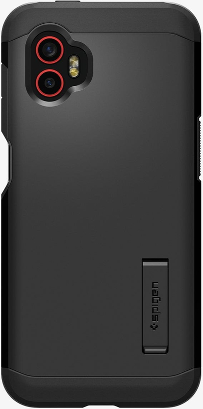 Mbrojtëse telefoni Spigen Tough Armor, Samsung Galaxy XCover7 Pro, e zezë