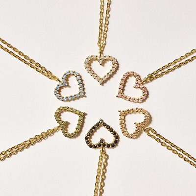 Qafore PDPAOLA White Heart Gold CO01-220-U