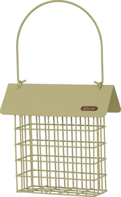 Ushqyes zogjsh Zolux Olive, për blloqe dhjami, 29 cm, bezhë
