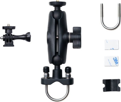 Mbajtëse moto Insta360 Motorcycle U-Bolt Mount, universale për kamera Insta360, e zezë