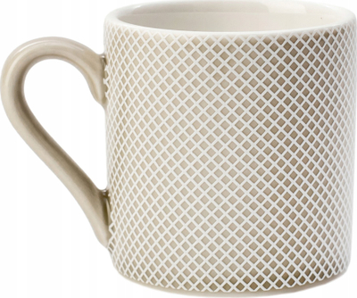 Filxhan porcelani Verlo NORWICH, 90 ml, dekor gjeometrik, bezhë