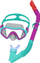 Set maskë me snorkel Bestway 24025, për kalamaj 7+, polikarbonat, shumëngjyrësh