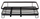 Tharëse enësh Maestro MR-1024, 40 cm, alumini, e zezë