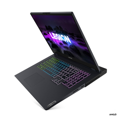 Laptop Lenovo Legion 5, 17.3", AMD Ryzen 5, 16GB RAM, 512GB SSD, NVIDIA GeForce RTX 3050, i zi / kaltër