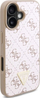 Kapak telefoni Guess GUHCP16MPG4GPH për iPhone 16 Plus 6.7", hardcase, i bardhë