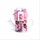 Set trupi IDC Institute Beauty Flowers, 3 copa, 2x100 ml, kovë dekorative me lule