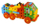 Lodër kamion Czako Truck with Animals, blloqe ndërtimi, 13 kafshë, shumëngjyrëshe