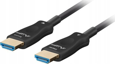 Kabllo HDMI Lanberg CA-HDMI-30FB-0100-BK, 10m, 48 Gbit/s, i zi