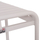 Tabure alumini Homemark RACHEL HM6340.02, 45x45x46 cm, për jashtë, i bardhë