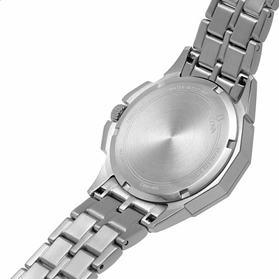 Orë dore për femra Bulova Crystal Octave hBU140, e argjendtë