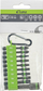 Set bishash për goditje Luna Bitsklips Impact 50mm, 10 copë, me karabiner