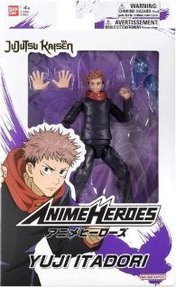 Figurë koleksionuese Bandai Anime Heroes Yuji Itadori, me artikulime, Jujutsu Kaisen, shumëngjyrëshe