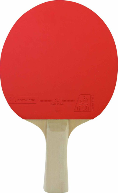 Set pingpongu Cornilleau Sport Quattro, 4 raketa, 4 topa 40mm, i bardhë